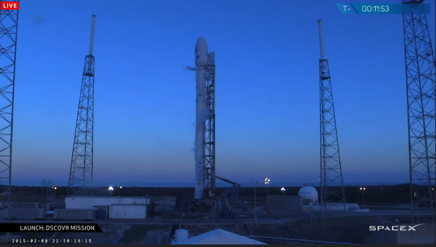 SpaceX Launch of DSCOVR Space Weather Satellite Delayed by Radar Glitch